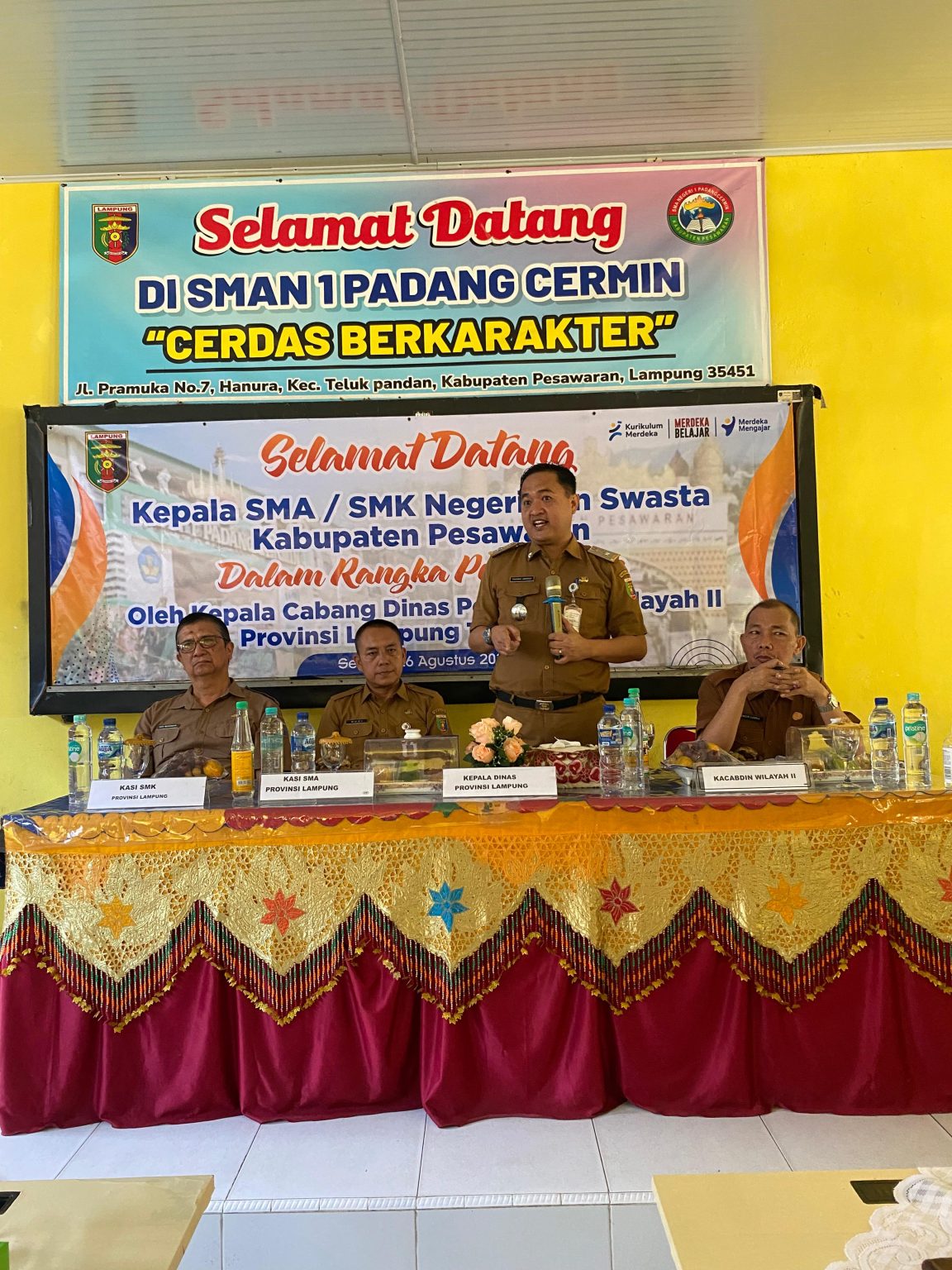 Percepat Program Gubernur, Thomas Amirico Gelar Pembinaan Kepala Sekolah
