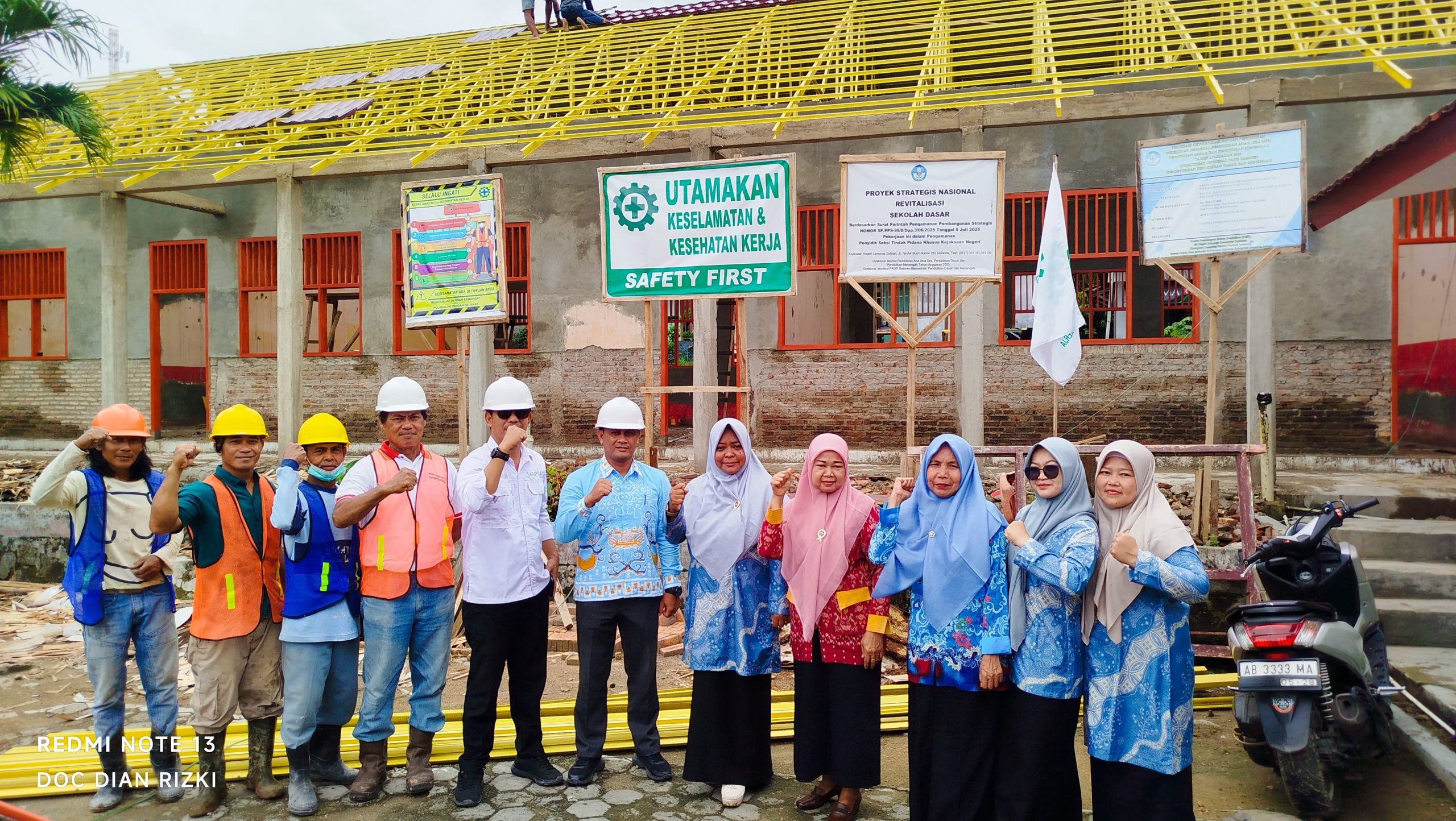 Pembangunan SDN Sukaraja Utamakan Kualitas dan Sesuai Spek